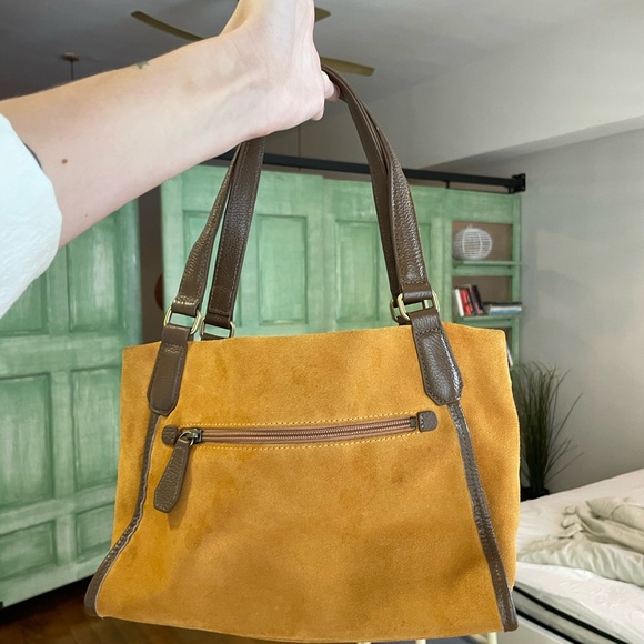 Boho suede back with embellishments - Picture 4 of 6